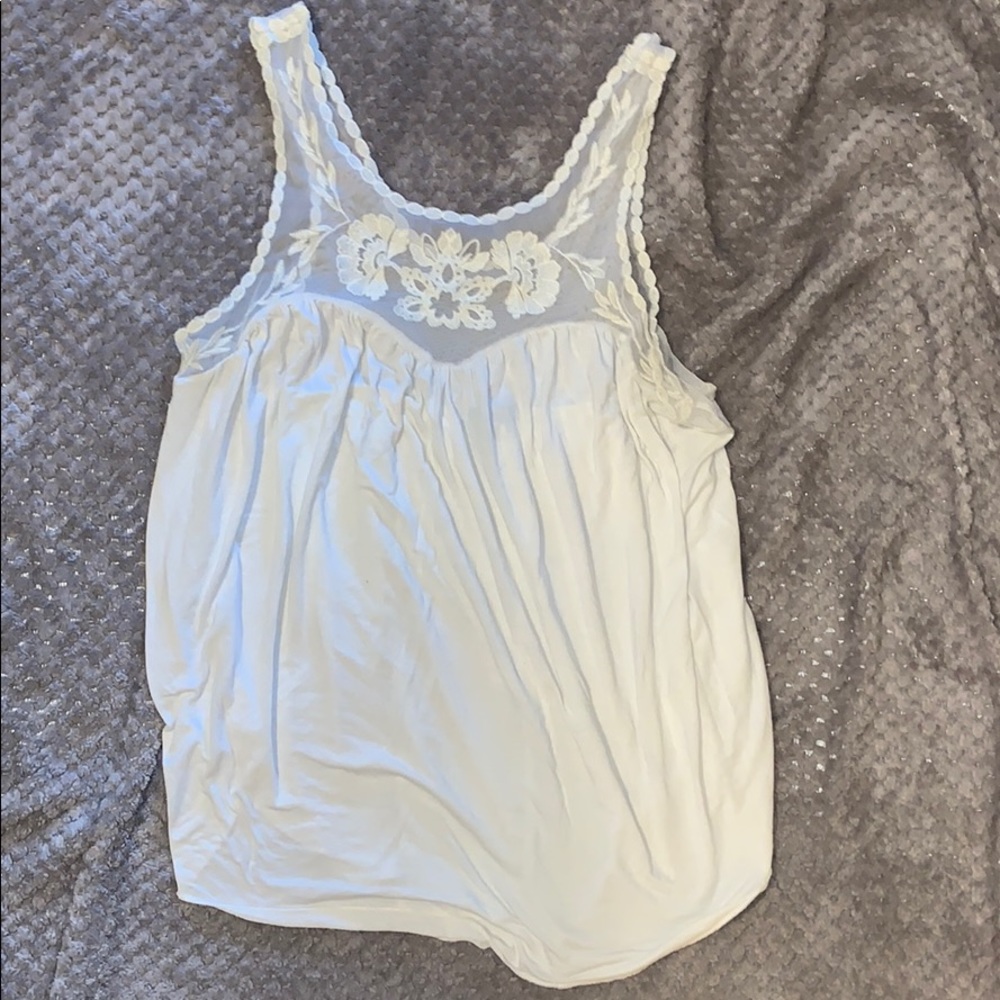 American Eagle Soft and Sexy Lace Tank Top